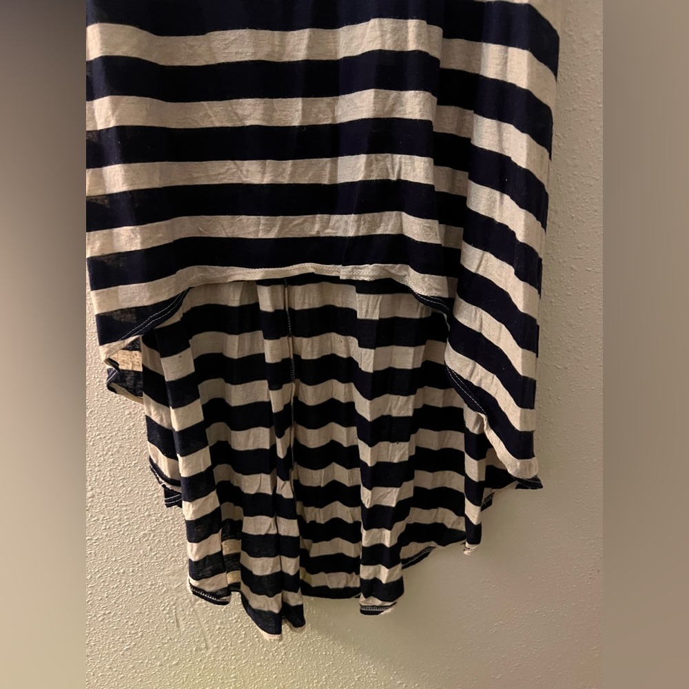 HALO Navy High-Low Dress S - Picture 6 of 7